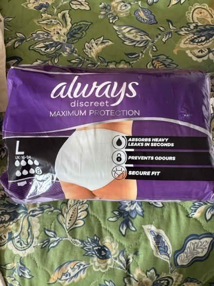 Photo of free Adult diaper (SE8 3GP) #1