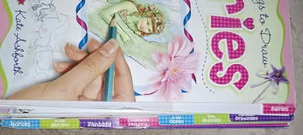 Photo of free How to draw fairies + file book (Low Beechburn DL15) #4