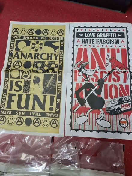Photo of free Rebellious posters (Divinity Road OX4) #1