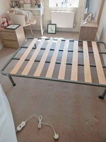 Photo of free bed - frame with optional mattress (Warstock B14) #3
