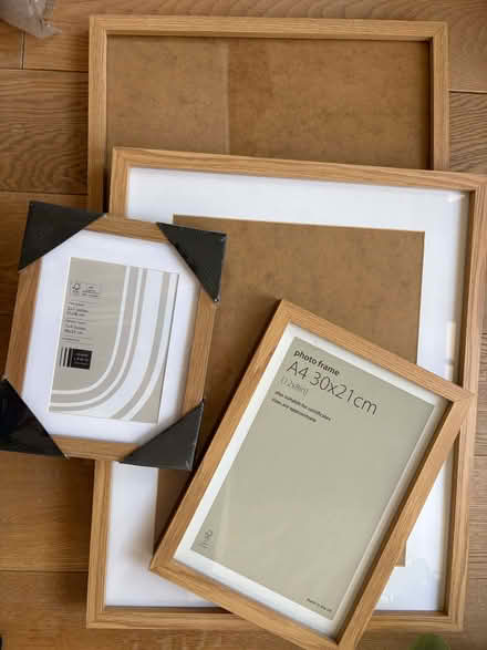 Photo of free Wood photo frames - various sizes (Summertown OX2) #1