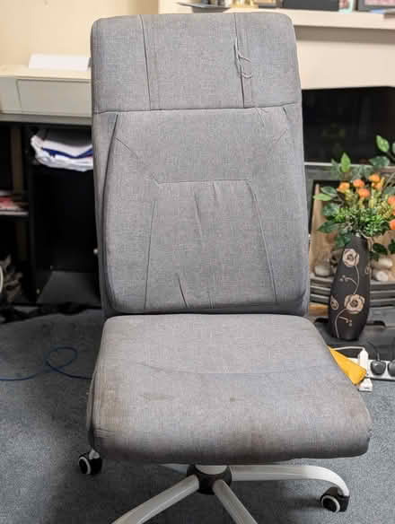 Photo of free office chair, high chair and hoover (Halifax) #1
