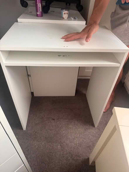 Photo of free Small desk and bedside drawers (Sharrow Vale S11) #2