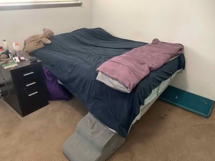 Photo of free Queen Matress and Adjustable Frame (Magnolia) #1