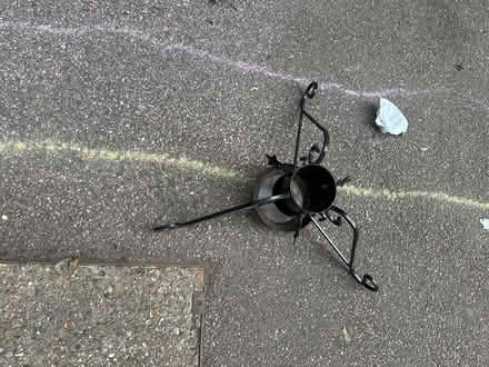 Photo of free Christmas tree holder (Near Saint Luke’s EC1V) #1