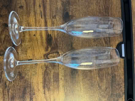 Photo of free Champagne flute pair Ravens (Owings Mills,MD) #1