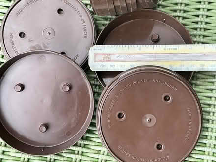 Photo of free 8 Plant pot drip trays (Staveley LA8) #1