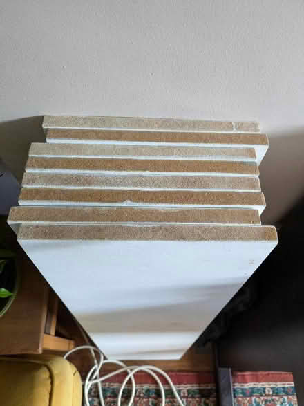 Photo of free 8 primed MDF shelves (Vale LA1) #1