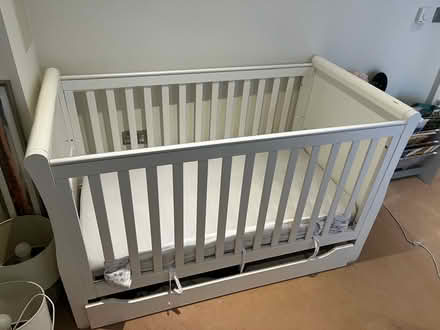 Photo of free Mothercare cotbed (North Greenwich SE10 0NQ) #1