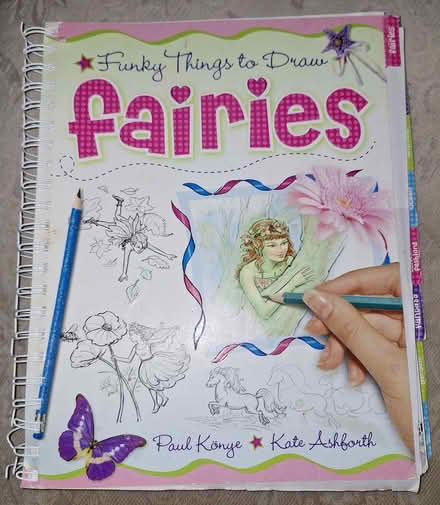 Photo of free How to draw fairies + file book (Low Beechburn DL15) #1