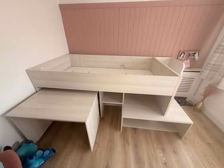 Photo of free Mid Sleeper w/ Desk, Storage (Tonbridge TN10) #1