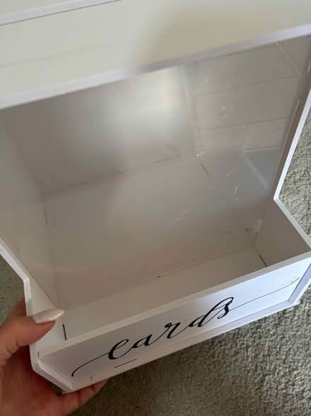 Photo of free Wedding card box (Nettlestead Green ME18) #3