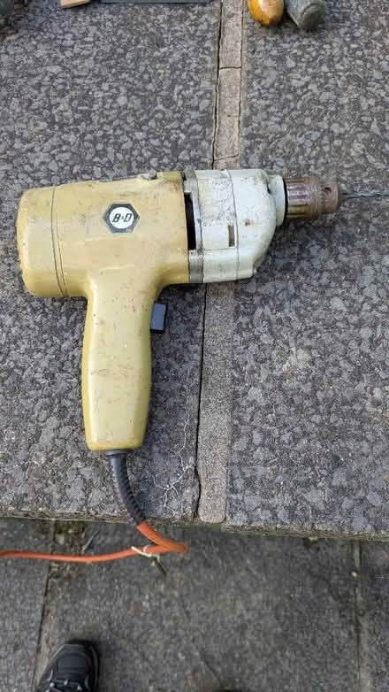 Photo of free Vintage Black and Decker corded drill. (Freehold LA1) #1