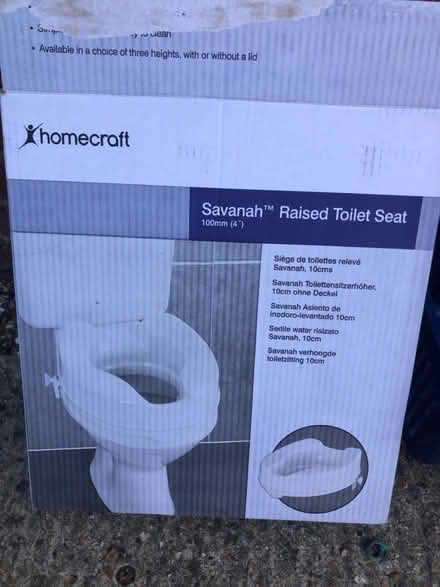 Photo of free Raised toilet seat (New Addington - Parkway CR0) #1