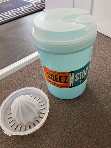 Photo of free Lemon/orange juice squeezer on own container. (Edge Green WA3) #1
