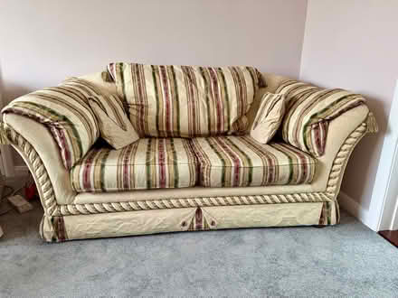 Photo of free 2 sofas 2seater and a 3 seater (Shotton CH5) #2