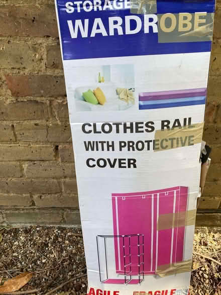 Photo of free Clothes rail with cover (New Malden KT3) #1