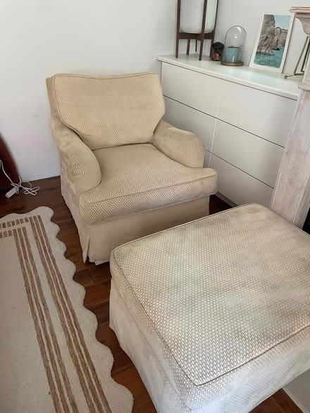 Photo of free Chair and ottoman (Santa Monica canyon) #1