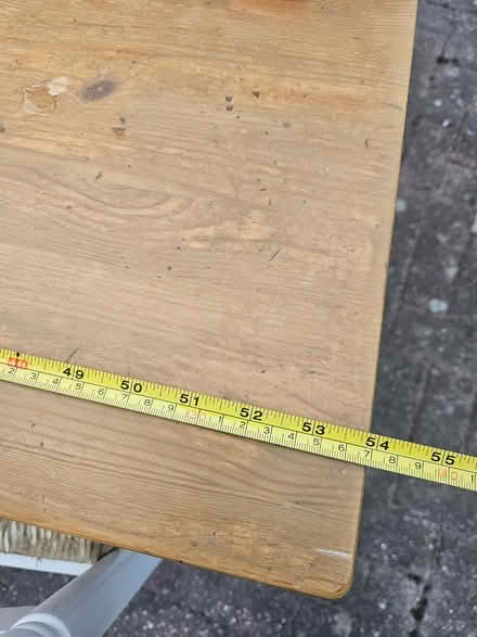 Photo of free Solid pine dining table & 4 chairs (Crowsley RG4) #4