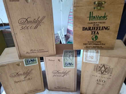 Photo of free Assorted wooden Cigar Boxes (Saugus) #2