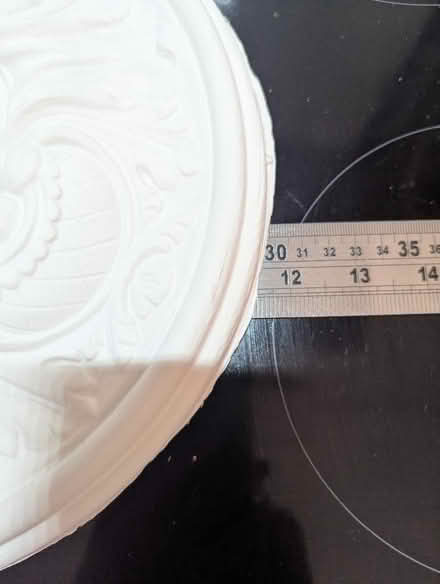 Photo of free 30 cm approx plaster ceiling rose (Grangeway area NN10) #2