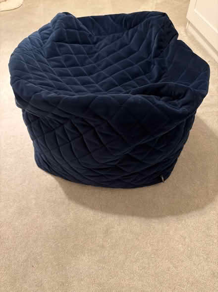Photo of free Cushions and bean bag footrest (Littleover, Derby DE23) #2