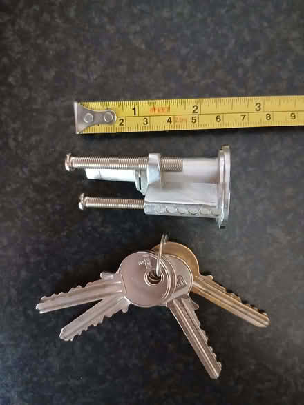 Photo of free Lock and 4 keys (Latchford WA4) #2