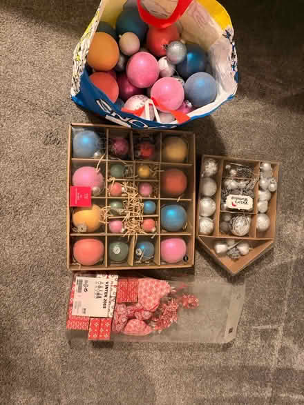 Photo of free Christmas decorations (Boothstown M28) #1
