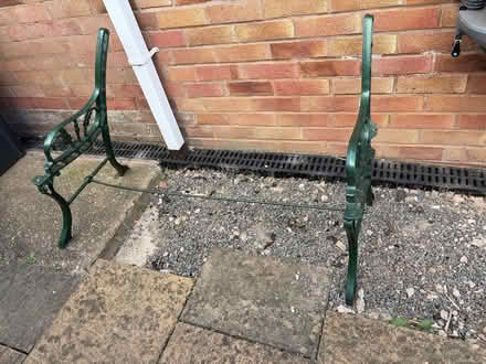 Photo of free Metal bench base (Snitterfield CV37) #1