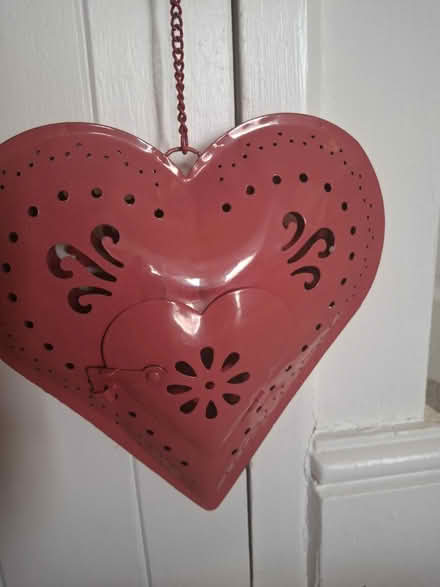 Photo of free Hanging heart candle holder (Stantonbury, MK14) #2