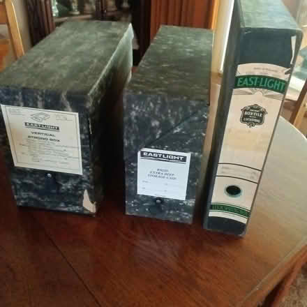 Photo of free Storage cases (for papers) (Crawley RH10) #1