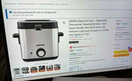 Photo of free Brand new deep fat fryer (morecambe) #1