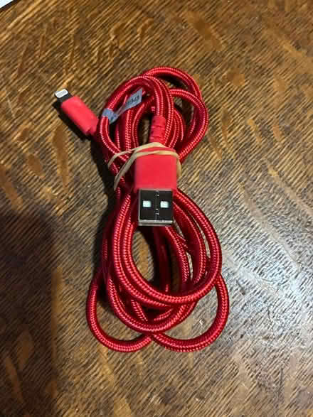 Photo of free old style iphone charging cable (Rockville) #1
