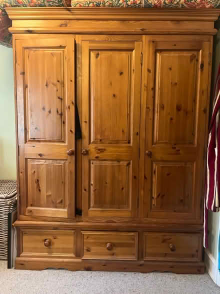 Photo of free Pine wardrobe (Boscombe BH1) #1
