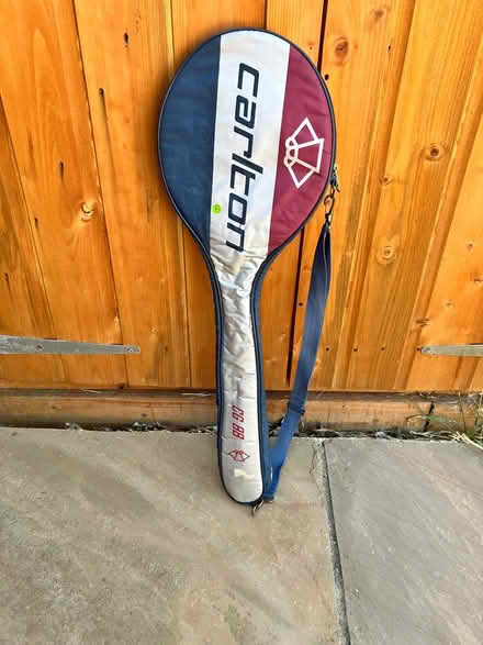 Photo of free A case and badminton racket (Lower Earley RG6) #1
