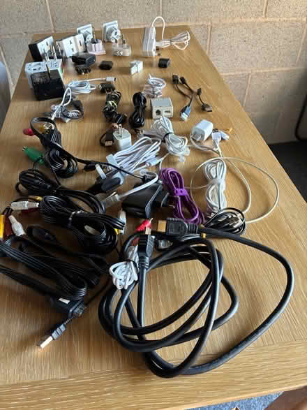 Photo of free Selection of cables (Cottam PR4) #2