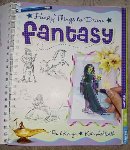 Photo of free How to draw fairies + file book (Low Beechburn DL15) #3