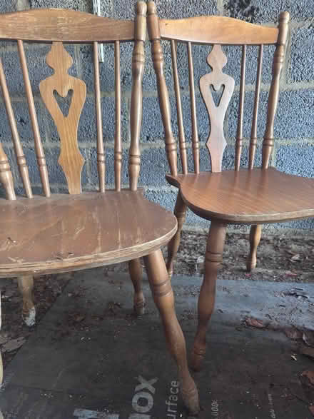 Photo of free Two wooden chairs (Epping CM16) #2