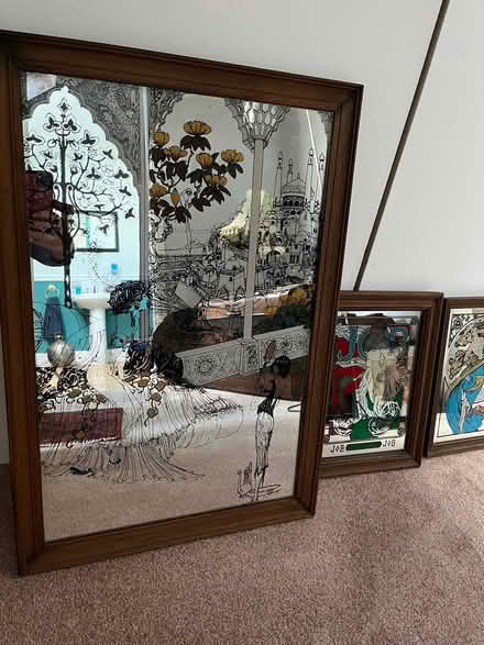 Photo of free Retro 1970s mirrors (Teignmouth) #4