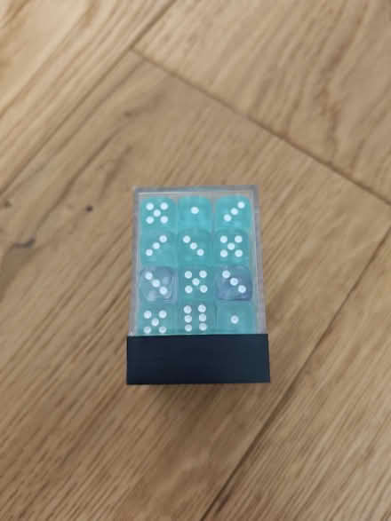 Photo of free 36x transparent 6-sided dice (Wellesbourne, CV35) #1