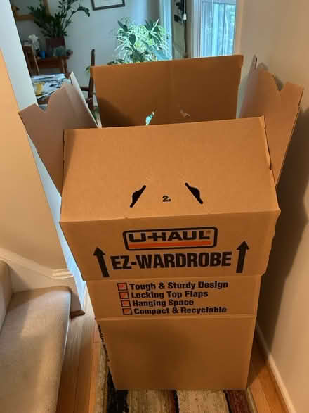 Photo of free Wardrobe moving box (Rockville, MD) #1