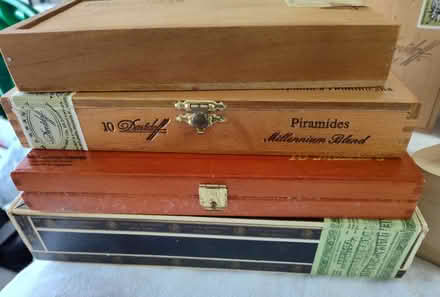 Photo of free Assorted wooden Cigar Boxes (Saugus) #4