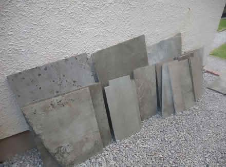 Photo of free York Stone paving pieces (Carlisle CA3) #1