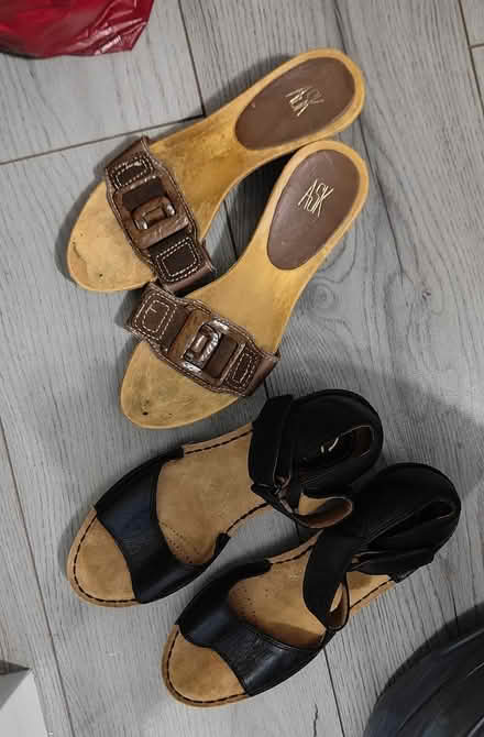 Photo of free Two pairs Size 4 Sandals (Wembley HA0) #1