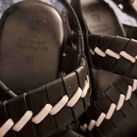 Photo of free NEXT Black Leather Sandals 6 (Old Town TN40) #2