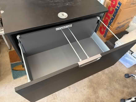 Photo of free Filing Cabinet, wooden (Plano near Custer and Parker) #2