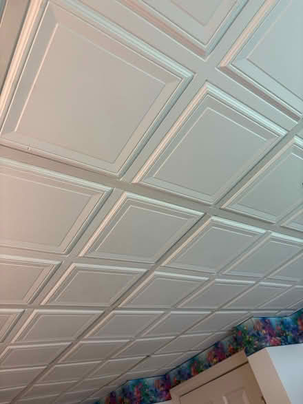 Photo of free 12. 2’ x 2’ drop in ceiling tiles (Off Purchase street Middleboro) #3