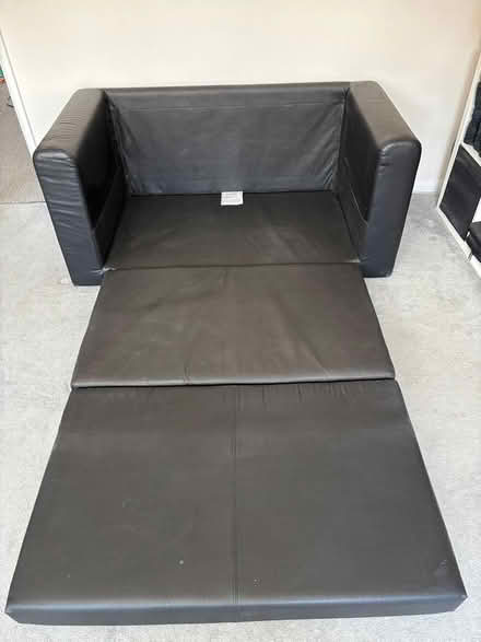 Photo of free Black IKEA sofa bed (Carshalton) #2