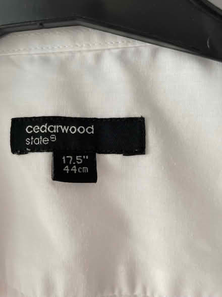 Photo of free Dress Shirt 17.5 collar (Christian Fields DA12) #2