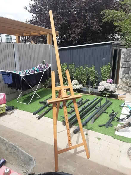 Photo of free Wooden Artist Easel (Dublin 13, Park North Street) #1